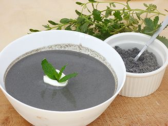 Fekete szezámleves és fekete szezámsó recept vegán bulkshop növényi alapú plantbased